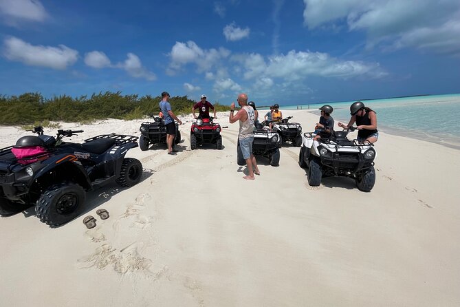 3 Hours Guided Great Exuma ATV Tour - Shallow Flat and Exuma’s young marine life