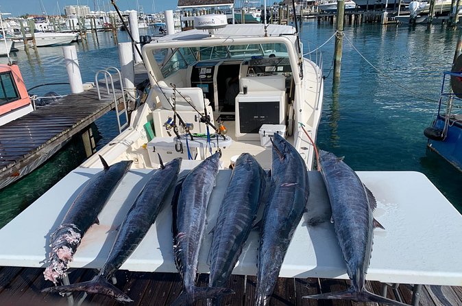8 hours 38ft Reel Dreams Private Charter Nassau - What is included, and what you should bring