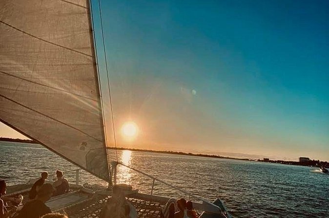 All Inclusive Sunset Dinner Cruise in Nassau Bahamas - Sunset views from the nets and upper deck