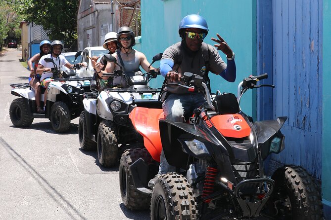 ATV Half Day City Tour in Nassau: Guided Tour With Free Samples - Fort Charlotte and the harbor view