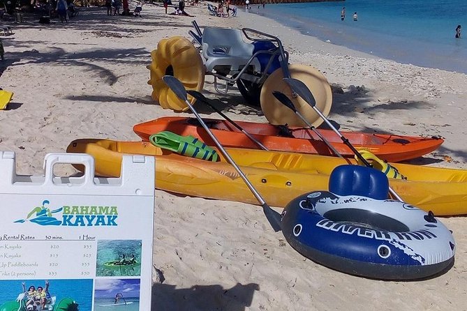 Bahama Kayak Full Day Water Sports Package at Junkanoo Beach - Kayaks, Paddleboards, and Water Trikes