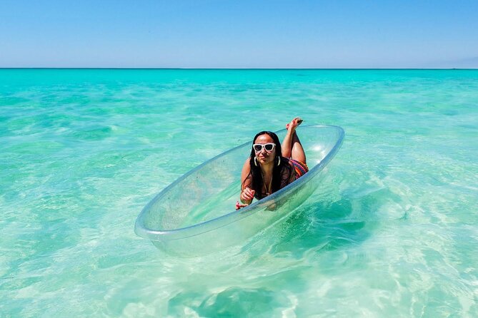 Beach Day and Clear Kayak Photoshoot in Bahamas - Port Lucaya Marketplace for the final hour