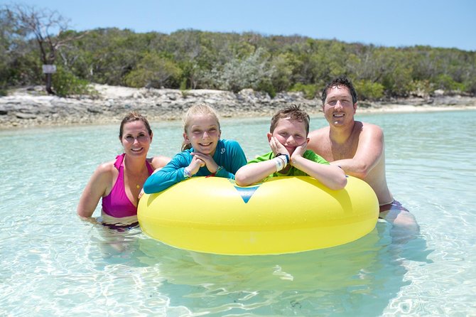 Blue Lagoon Island Beach Day from Nassau - The inflatable aquapark and games area