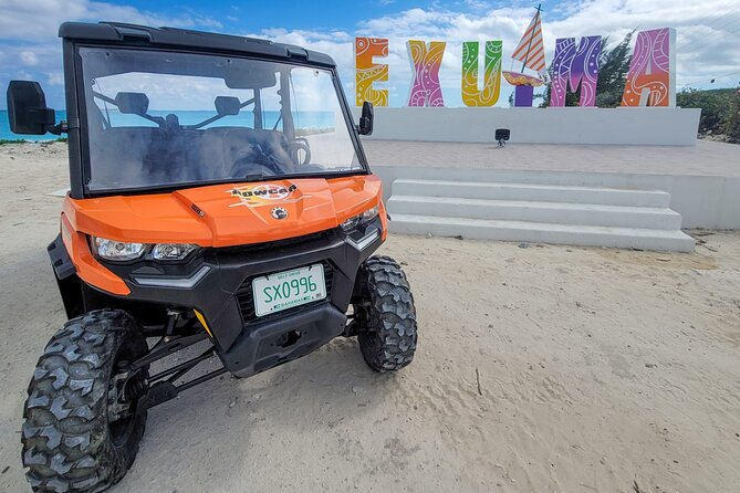 Exuma,Bahamas: 6 Seater Buggy/Jeep Rental with Bluetooth speakers - Why a Buggy Makes Sense on Great Exuma