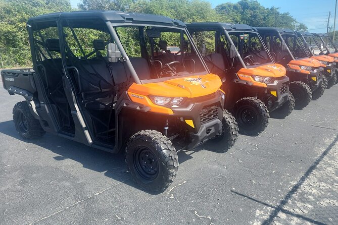 Exuma,Bahamas: 6 Seater Buggy/Jeep Rental with Bluetooth speakers - Collecting the Can-Am at Exuma Yacht Club
