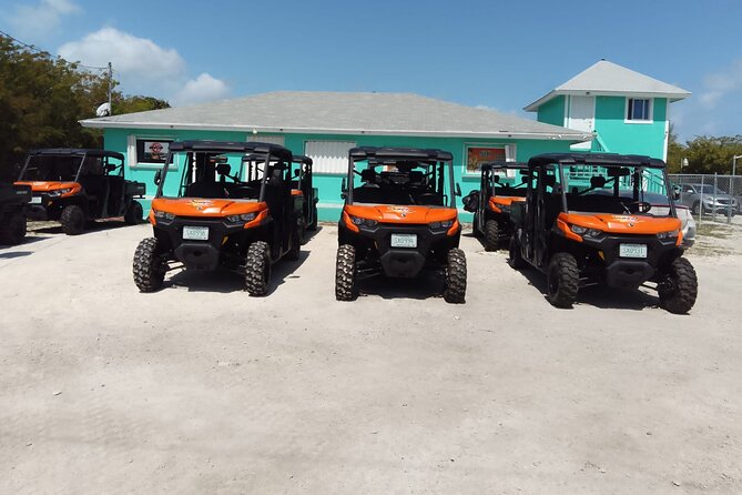 Exuma,Bahamas: 6 Seater Buggy/Jeep Rental with Bluetooth speakers - The $300 Group Price and What It Really Includes
