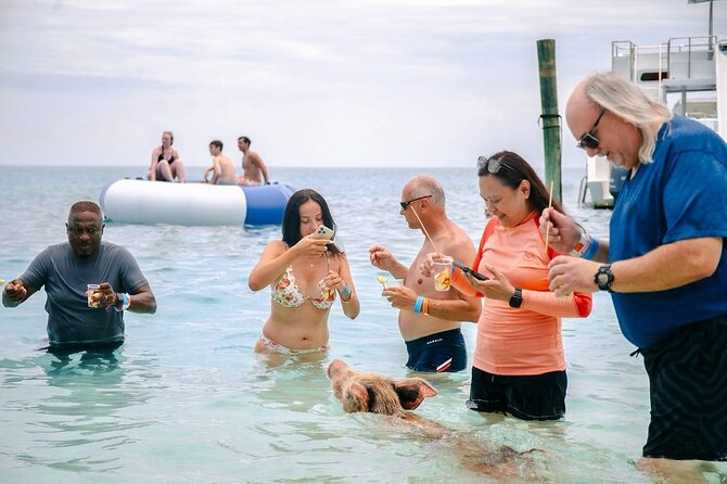 Fast Track Swimming Pigs Encounter - The boat ride sets the tone