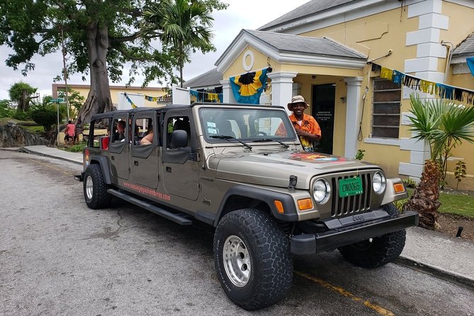 Funky Jeep Adventure in Nassau - Start with rum cake and Bahamian bush tea