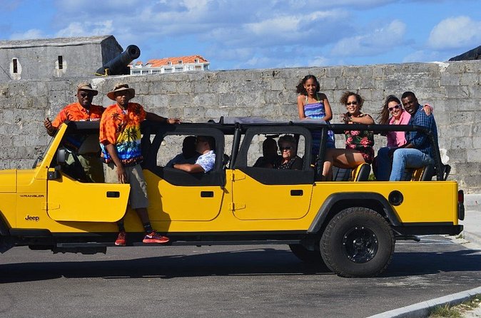 Funky Jeep Adventure in Nassau - Arawak Cay is where the tour ends with food