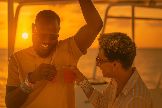 Grand Bahama Catamaran Sunset Cruise with Drinks and Snacks - A two-hour itinerary with no shore stop