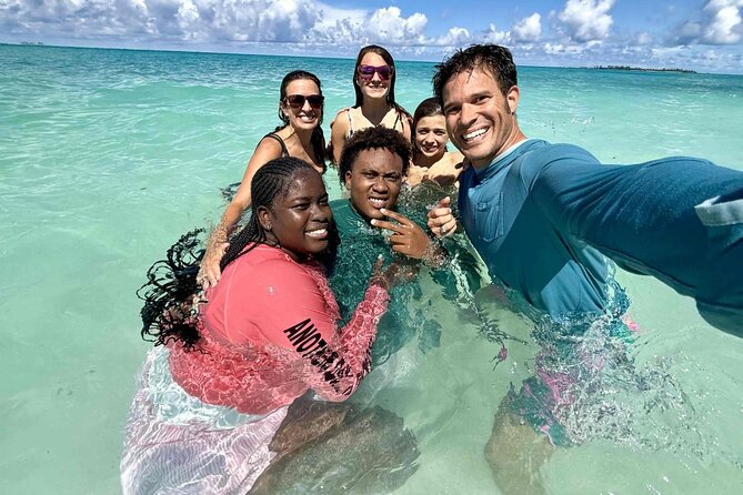 Half Day Pigs Turtles Reef and Ship Wreck Snorkeling - The harbor view past Paradise Island