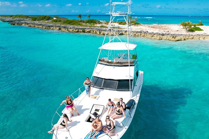 Half-Day Private Rose Island Party Yacht Getaway - Route two: a slower Rose Island party stop