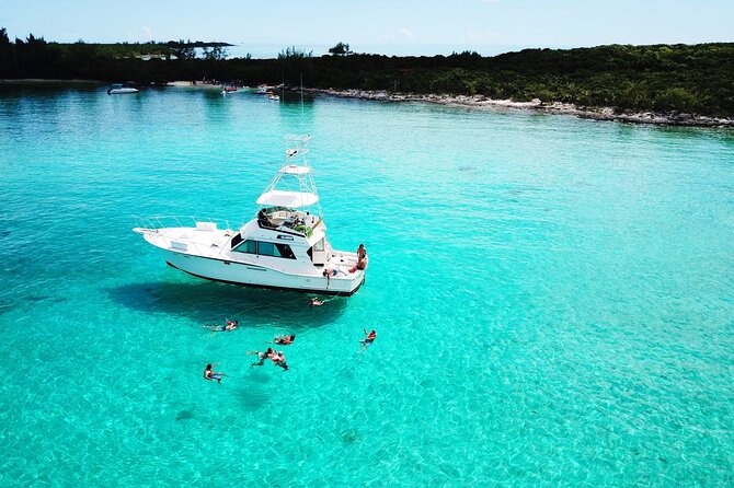 Half-Day Private Rose Island Party Yacht Getaway - Drinks, food, and the optional swim with pigs