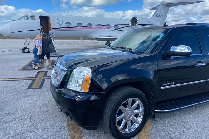Luxury SUV Transfer from Airport, cruise port, Celebration Key - From Freeport Harbor or Celebration Key to your hotel