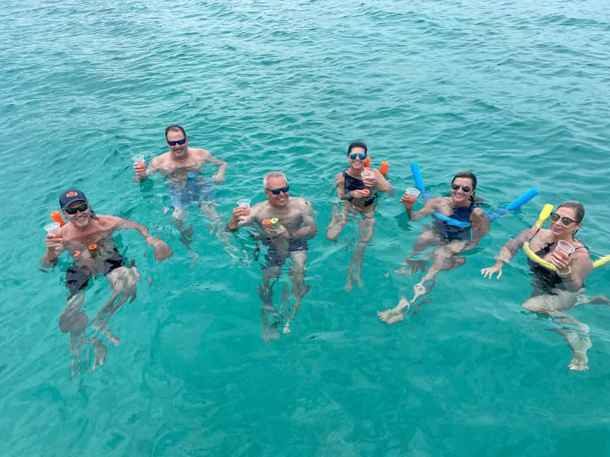 Nassau: 3 Islands Boat w/ Swimming Pigs, Snorkeling & Turtle - Drinks, Snacks, and the Boat Atmosphere