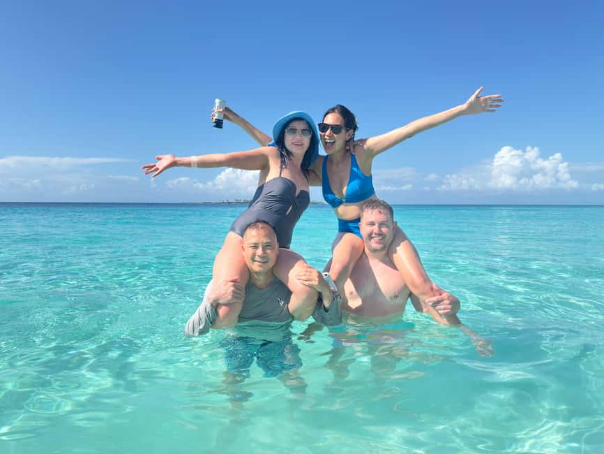 Nassau: 4-Island Tour Swimming Pigs, turtles, snorkeling - The protected reef and what you may see