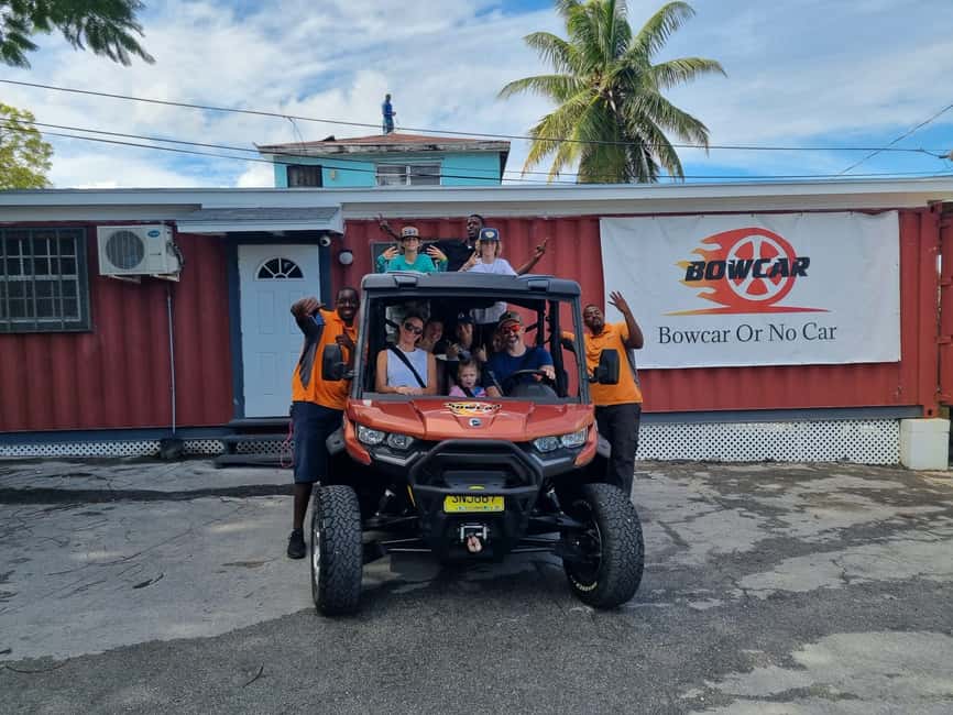 Nassau: 6-Seater Buggy Rental - Arawak Cay for a change of pace