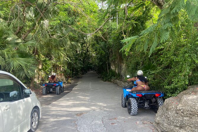 Nassau Atv Island Half-Day City Tour with Free Pick-Up - Riding from Parliament Square to the Queen Victoria statue
