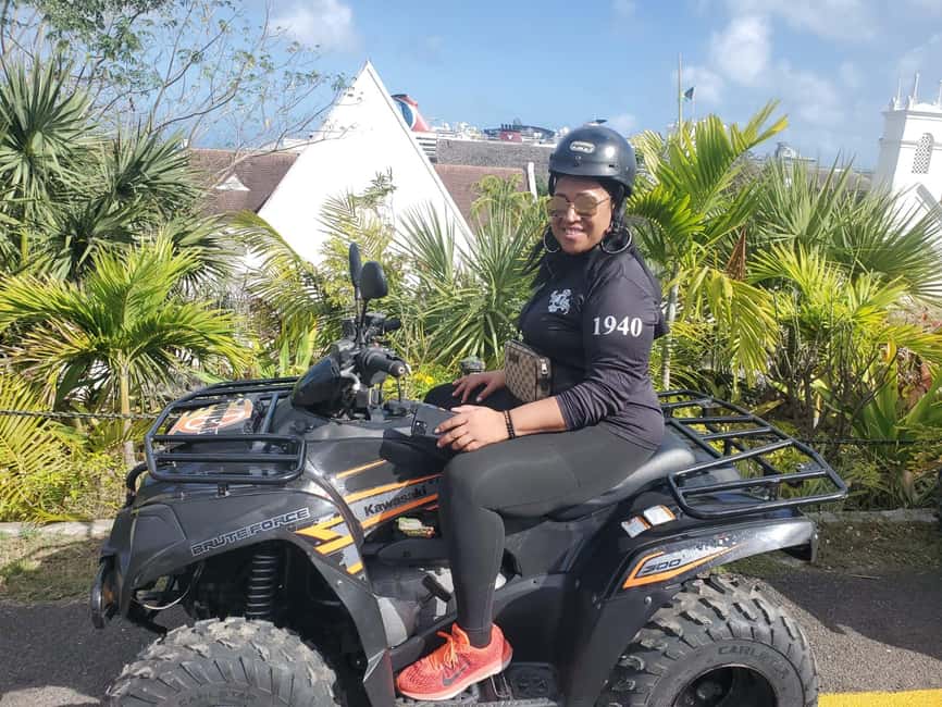 Nassau, Bahamas: ATV Quad Bike Rental - Government House and Nassau’s colonial center