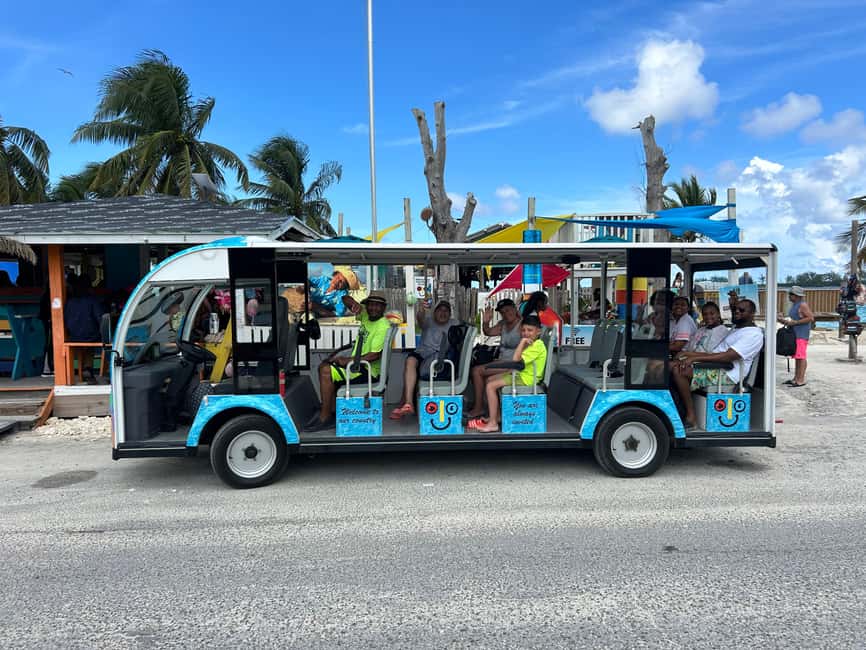 Nassau: Bahamas Culture Tour with Electric Trolley and Water - Finding the trolley at the Straw Market