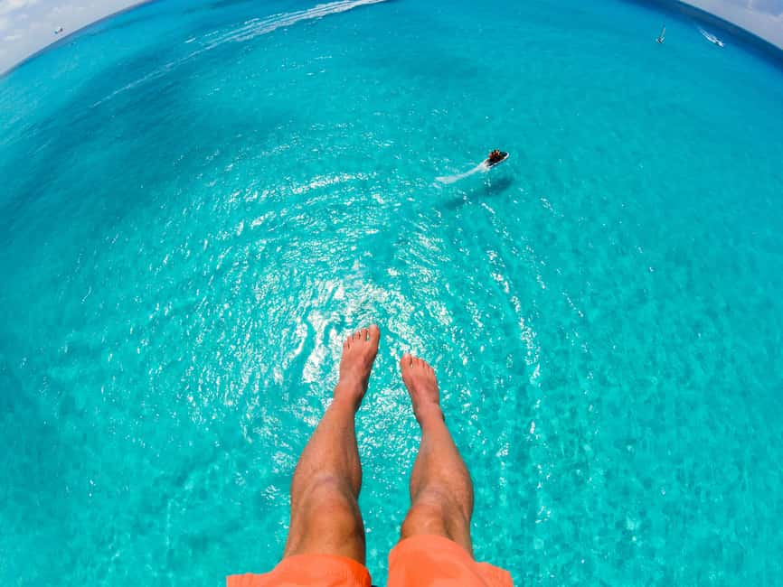 Nassau: Jet Ski Ride, Parasailing & Banana Boat Tour - Cabbage Beach and the order of activities
