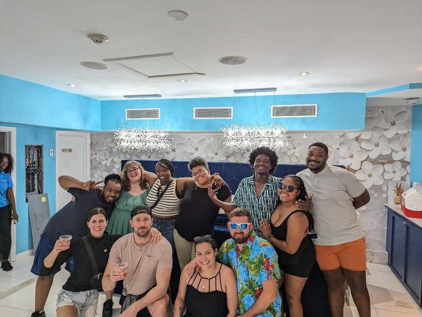 Nassau: Rum Cocktails and Fritter Making Experience - A tasting room start with a local point of view