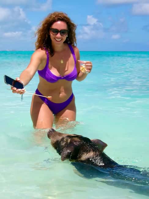 Nassau: Swimming Pigs and Private Beach Club Trip with Lunch - The 30-minute boat ride is part of the experience