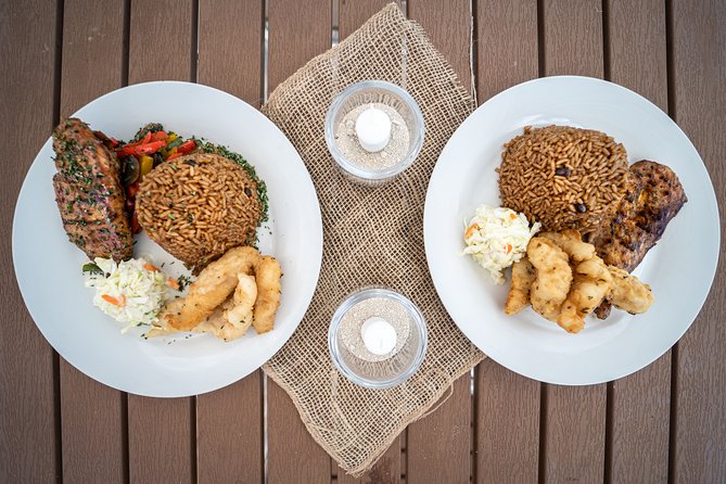 Pearl Island Bahamas Beach Escape with Lunch - A Bahamian lunch with modest drink choices