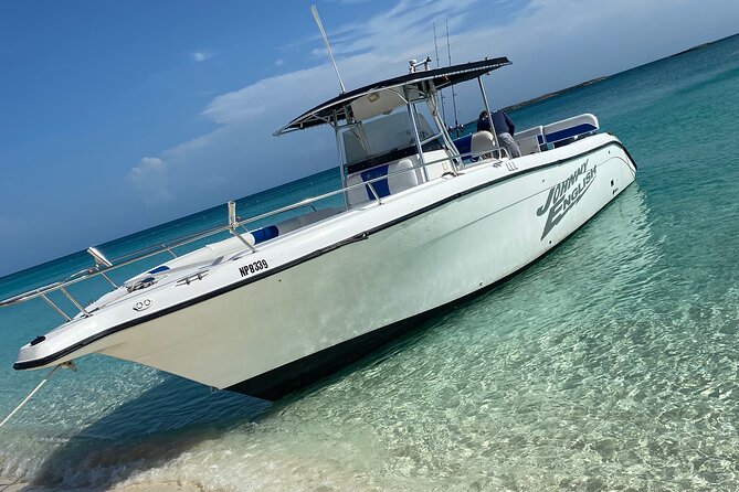 Pigs Beach, Green Turtle Cay, Rose Island Private Tour - Snacks, music, and the ride between stops