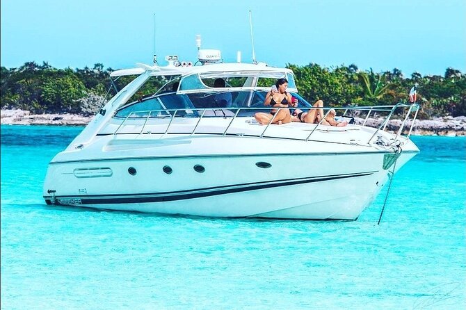 Private Beach Day / 50ft Sun Seeker or 33ft Boat / 1-10 Guests - Key points to know before you book