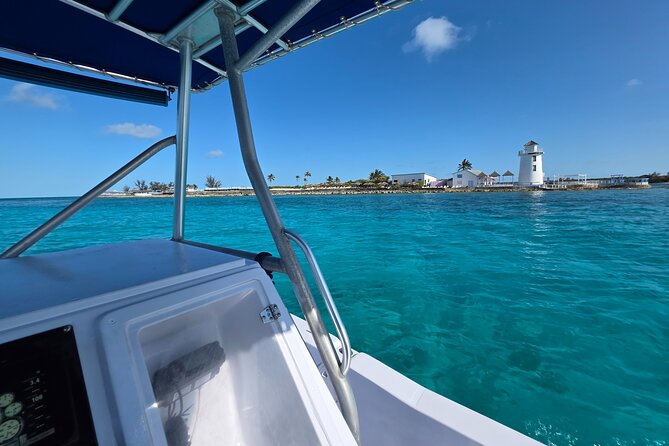 Private Boat Tours & Fishing Charters in Nassau, Bahamas - Captain Cory, Abraham, and the feel of a private outing