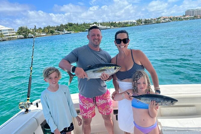 Private Snorkeling or Fishing Charter in Nassau - 38ft Free Time - Fishing with Captain D, Tyson, Juante, or Willie