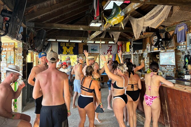Rose Island Boat Party, Beach Getaway & Floating Bar - What four hours really allows