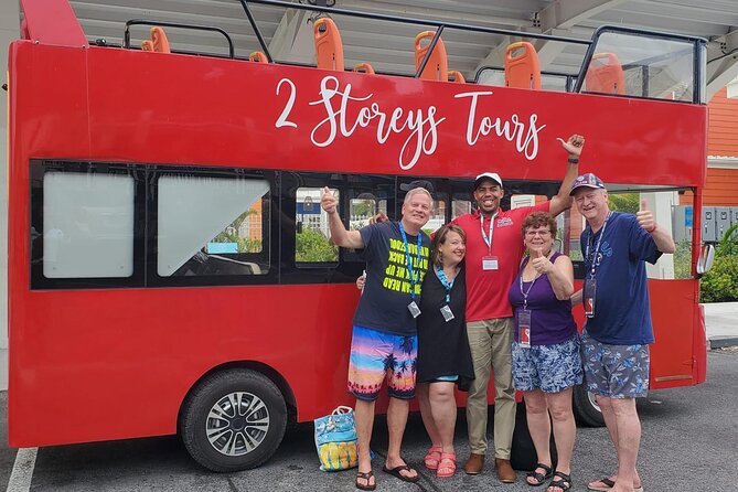 Shared Sightseeing Tour in Bahamas - The miniature bus and the small-group format