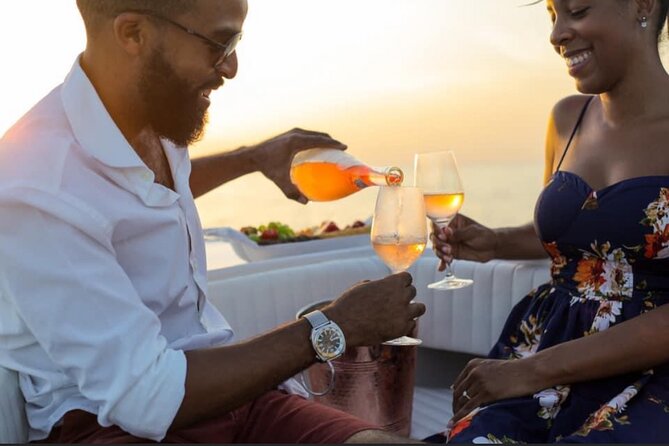 Sunset cruises - Champagne, cheese, and your own soundtrack