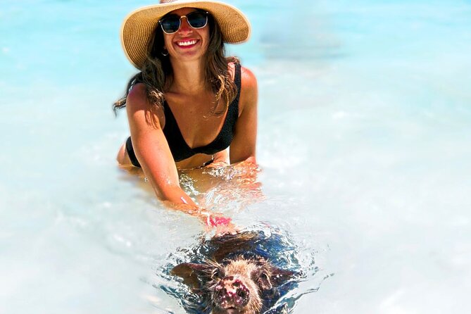 Swimming Pigs and Private Beach Club Escape - How the weather can change the experience