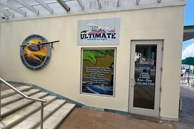 Ultimate SeaXscape Pigs/Turtles/Snorkel/Lunch/Drinks/PU/DO - The boat ride sets the tone